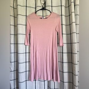 1/4 sleeve dress